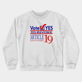 Article 19 Crewneck Sweatshirt